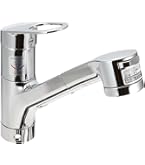 Amazon | TOTO キッチン用 台付シングルレバー混合栓 ハンドシャワー形